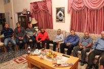 بالصور: وفد من الحركة الاسلامية في زيارة تضامنية مع القاضي محمد رشيد زبدة 